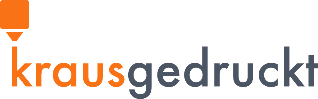 Logo von krausgedruckt, dem 3D-Druck-Service in Erftstadt
